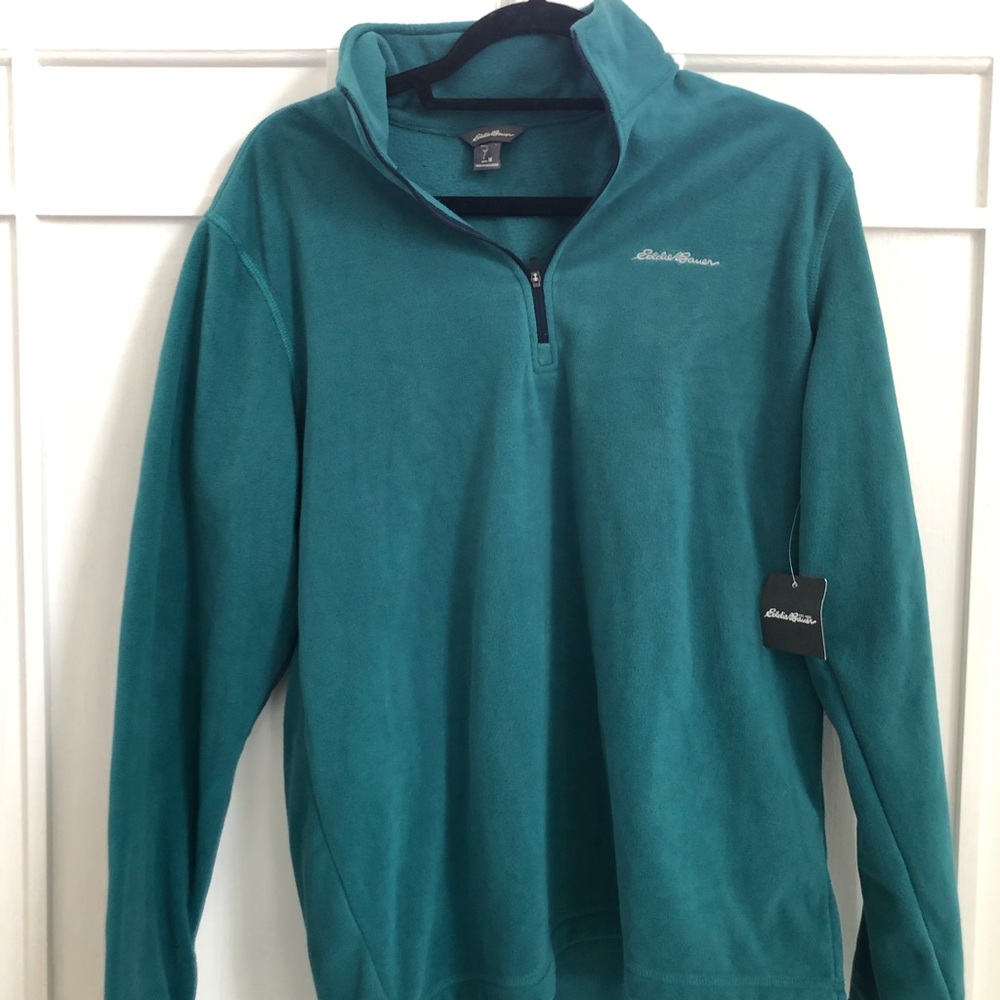 New with tags Eddie Bauer fleece pullover